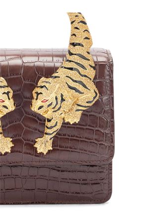 Brown medium Roar tote bag ROBERTO CAVALLI | SKB023PZ97503500
